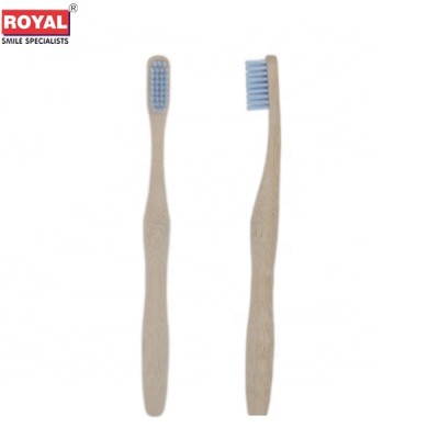 100% natural biodegradable OEM bamboo toothbrush with customized logo