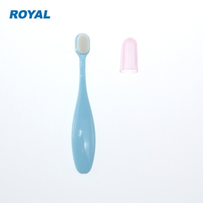 cute design baby toothbrush with cover