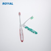 soft bristle foldable travel toothbrush