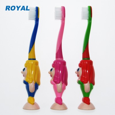 Baby toothbrush with 3d design