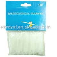 Hollow plastic toothpicks C3150 & 150 pcs/opp bag