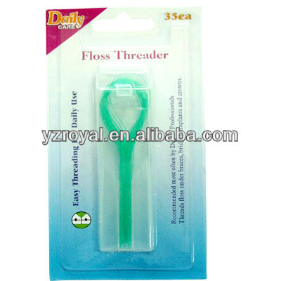 dental floss threader