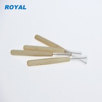 Factory high quality  adult bamboo interdental brush